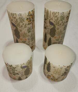 Rifle Paper Co. two Set of two Menagerie candle